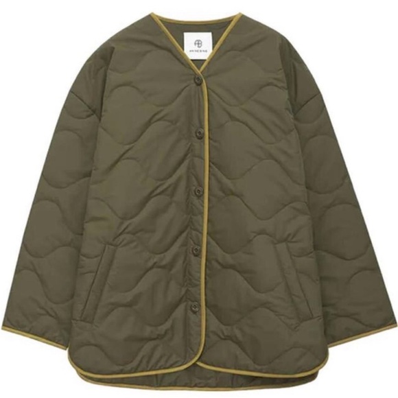 Anine Bing Paddington quilted coat - Picture 3 of 16